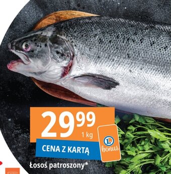 E.Leclerc Łosoś patroszony 1kg oferta