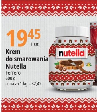 E.Leclerc Krem do smarowania Nutella Ferrero 600g oferta