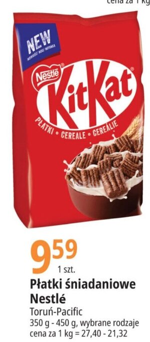 E.Leclerc Płatki śniadaniowe Nestlé Toruń-Pacific 350-450g oferta