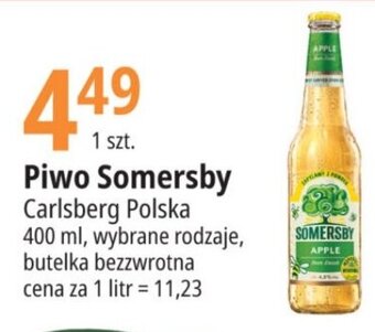E.Leclerc Piwo Somersby Carlsberg Polska 400 ml oferta