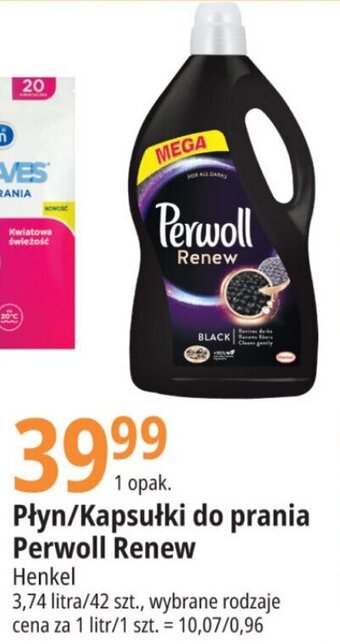 E.Leclerc Płyn/Kapsułki do prania do prania Perwoll Renew 3,74 l/42 szt. oferta