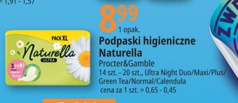 E.Leclerc Podpaski higieniczne Naturella 14-20 szt. oferta