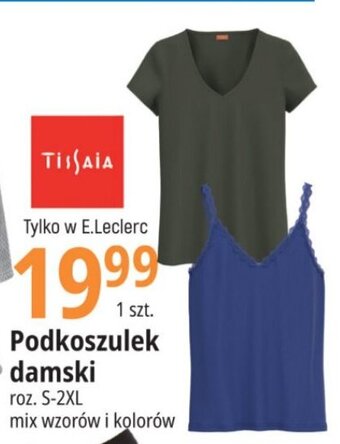E.Leclerc Podkoszulek damski oferta
