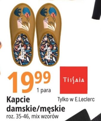 E.Leclerc Kapcie damskie/męskie oferta