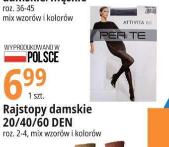 E.Leclerc Rajstopy damskie 20/40/60 DEN oferta