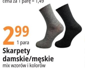 E.Leclerc Skarpety damskie/męskie oferta
