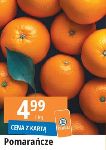E.Leclerc Pomarańcze 1 kg oferta
