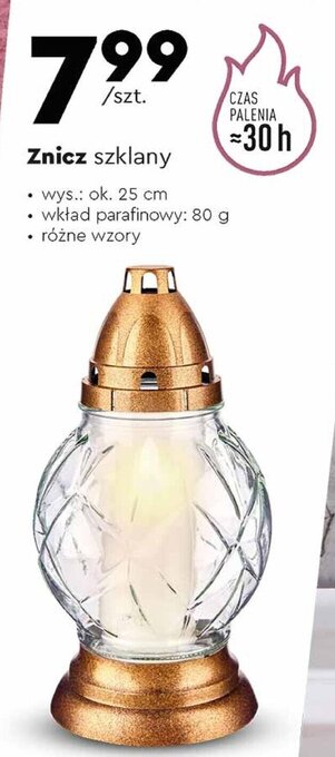 Biedronka Znicz 30 h oferta