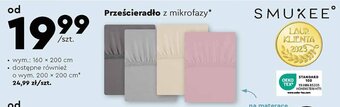 Biedronka SMUKEE Prześcieradło oferta