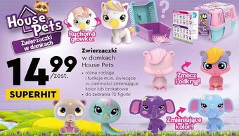 Biedronka Zwierzaczki w domkach House Pets oferta