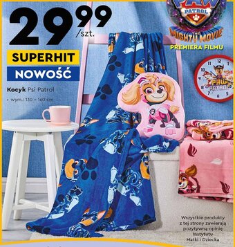 Biedronka Kocyk Psi Patrol oferta