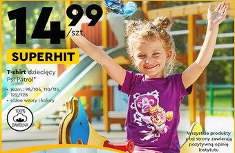 Biedronka T-shirt dziecięcy Psi Patrol oferta