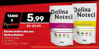 Bricomarche Karma mokra dla psa Dolina Noteci 500 g oferta