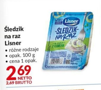 Makro Śledzik na raz Lisner 100 g oferta