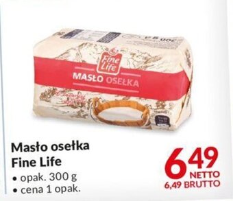 Makro Masło osełka Fine Life 300 g oferta
