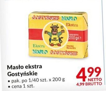 Makro Masło ekstra Gostyńskie 200 g oferta