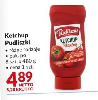 Makro Ketchup Pudliszki 480 g oferta