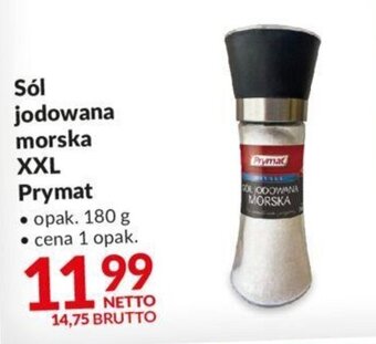Makro Sól jodowana morska XXL 180 g oferta
