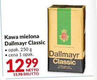 Makro Kawa mielona Dallmayr Classic 250 g oferta