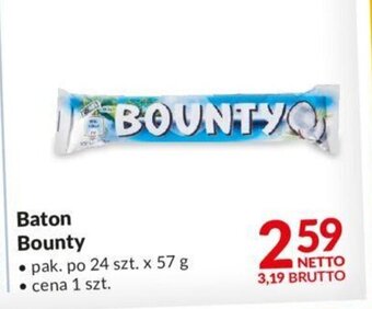 Makro Baton Bounty 57 g oferta