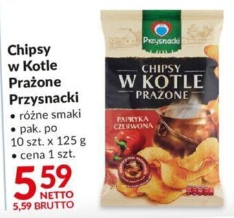 Makro Chipsy w Kotle Prażone Przysnacki 125 g oferta