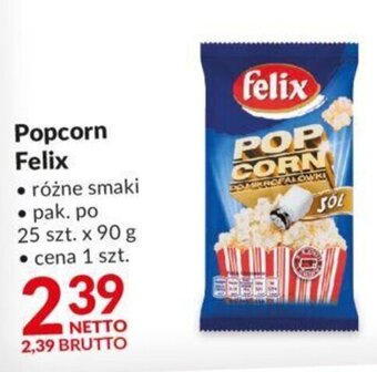 Makro Popcorn Felix 90 g oferta