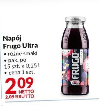 Makro Napój Frugo Ultra 0,25 l oferta