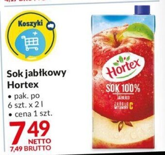 Makro Sok jabłkowy Hortex 2 l oferta