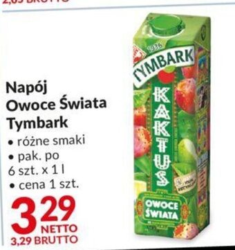 Makro Napój Owoce Świata Tymbark 1 l oferta
