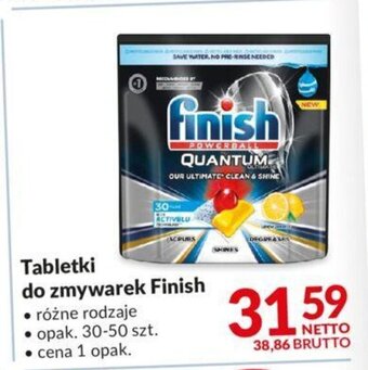 Makro Tabletki do zmywarek Finish 30-50 szt. oferta