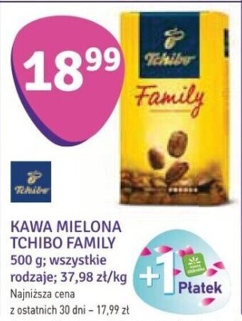 Stokrotka KAWA MIELONA TCHIBO FAMILY 500 g oferta