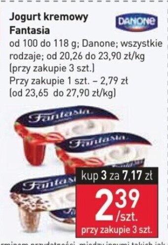 Stokrotka Jogurt kremowy Fantasia 100-118 g oferta