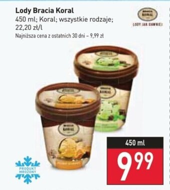 Stokrotka Lody Bracia Koral 450 ml oferta