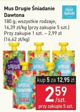 Stokrotka Mus Drugie Śniadanie Dawtona 180 g oferta