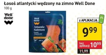Stokrotka Łosoś atlantycki wędzony na zimno Well Done 100 g oferta
