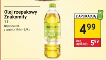 Stokrotka Olej rzepakowy Znakomity 1 l oferta