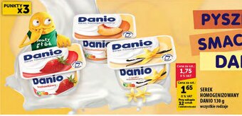 Eurocash SEREK HOMOGENIZOWANY DANIO 130 g oferta