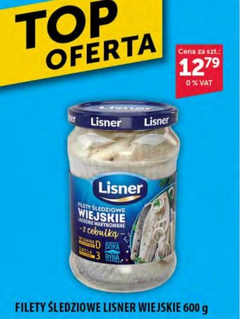 Eurocash FILETY ŚLEDZIOWE LISNER WIEJSKIE 600 g oferta
