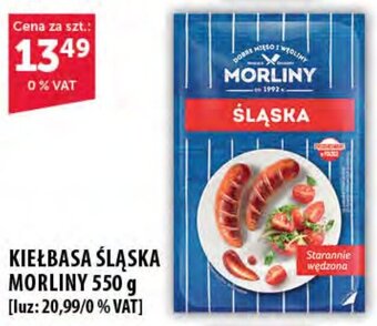 Eurocash KIEŁBASA ŚLĄSKA MORLINY 550 g oferta