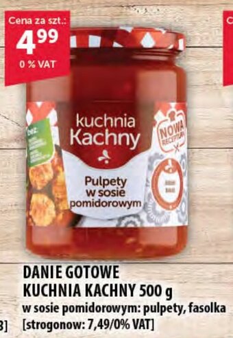 Eurocash DANIE GOTOWE KUCHNIA KACHNY 500 g oferta