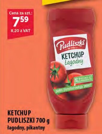 Eurocash KETCHUP PUDLISZKI 700 g oferta