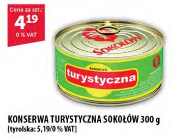 Eurocash KONSERWA TURYSTYCZNA SOKOŁÓW 300 g oferta