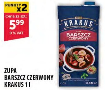 Eurocash ZUPA BARSZCZ CZERWONY KRAKUS 1 l oferta