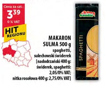 Eurocash MAKARON SULMA 500 g oferta