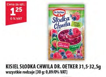 Eurocash KISIEL SŁODKA CHWILA DR. OETKER 31,5-32,5 g oferta