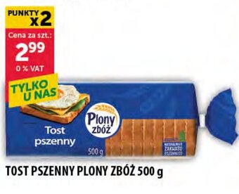 TOST PSZENNY PLONY ZBÓŻ 500 g
