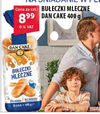 Eurocash BUŁECZKI MLECZNE DAN CAKE 400 g oferta