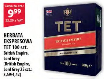 Eurocash HERBATA EKSPRESOWA TET 100 szt. oferta