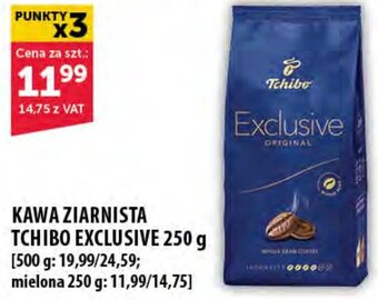 Eurocash KAWA ZIARNISTA TCHIBO EXCLUSIVE 250 g oferta