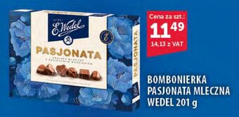 Eurocash BOMBONIERKA PASJONATA MLECZNA WEDEL 201 g oferta